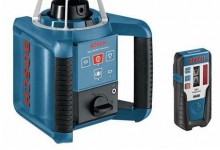 Bosch GRL 150HV Self Levelling Rotation Laser with Receiver