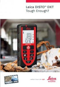 Download Leica Disto DXT Catlogue