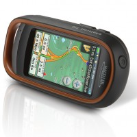 A Magellan Explorist 100 handheld GPS unit with case - Antiques