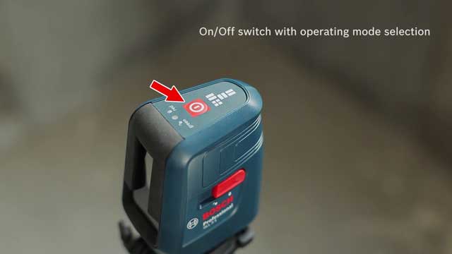 Bosch GLL-3X Professional Crossline-Laser  Features