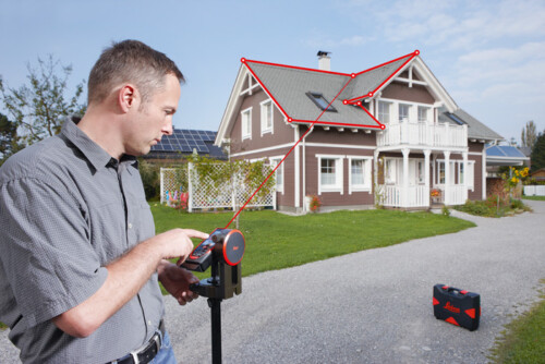 Leica Disto S910 DXF ROOF Smart Area