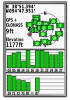 Quad helix antenna with GPS/GLONASS