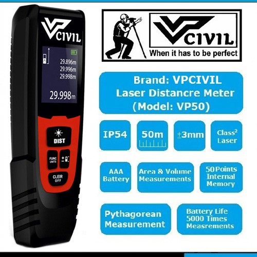 VPCIVIL VP-50 Laser Rangefinder Feature