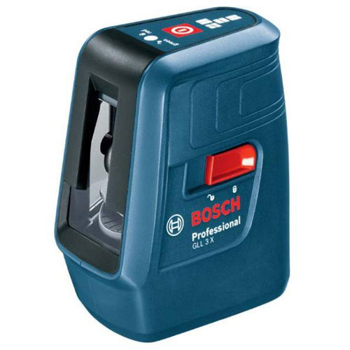 Bosch GLL 3X Professional Crossline Laser Level Tiling