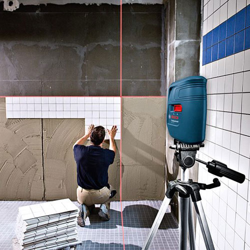 Bosch GLL 3X Professional Crossline Laser Level - Tiling & Levelling Work